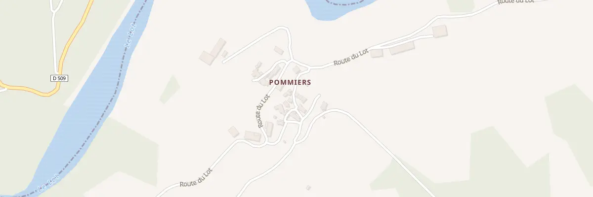 Plan du 5075 Pommiers à La Capelle-Bonance