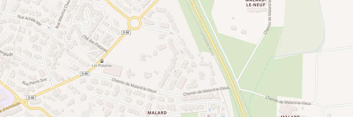 Plan du 15 Rue Jean-pierre Mérono à Narbonne