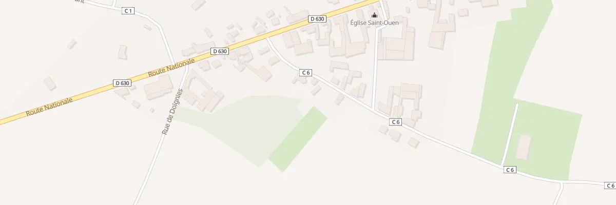 Plan du 5 Rue de Demicourt à Boursies