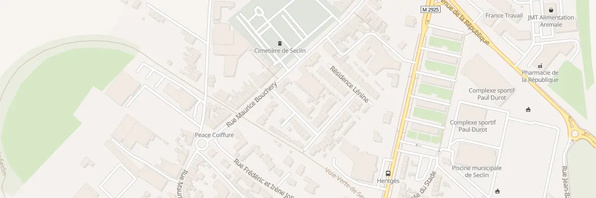 Plan du 7 Rue Groupe Lenine à Seclin