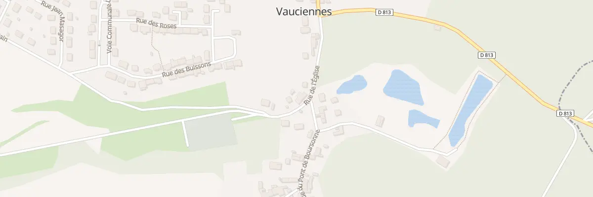 Plan du 6 Rue de l’Eglise à Vauciennes