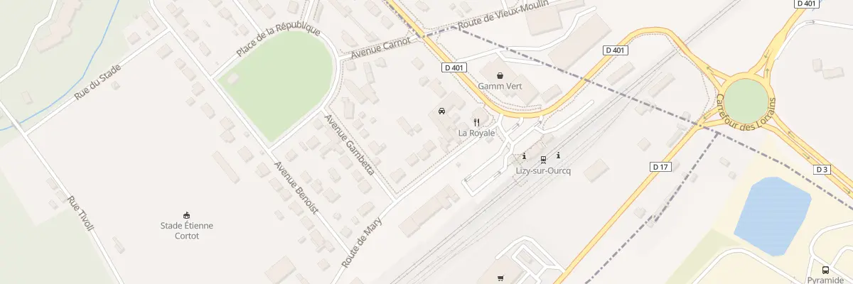Plan du 2T Rte de Mary à Lizy-sur-Ourcq