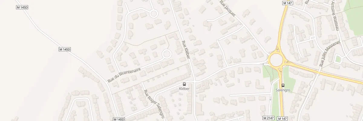 Plan du 20 Rue du Bicentenaire à Wattignies