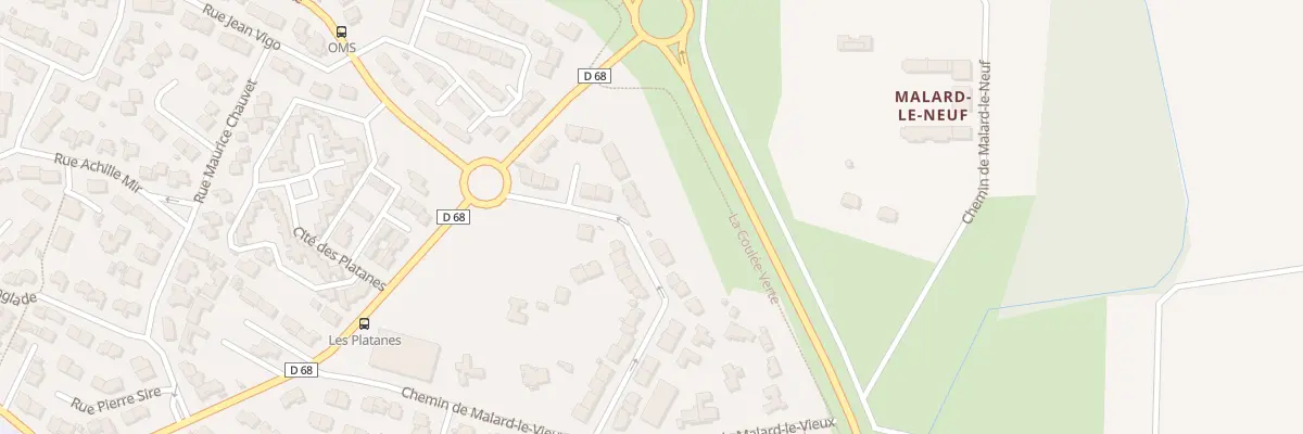 Plan du 2 Imp Jean-Pierre Mérono à Narbonne