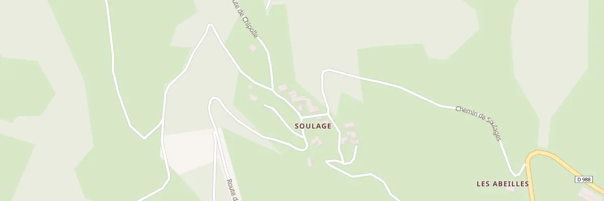 Plan du 5064 Les Frachives à La Capelle-Bonance