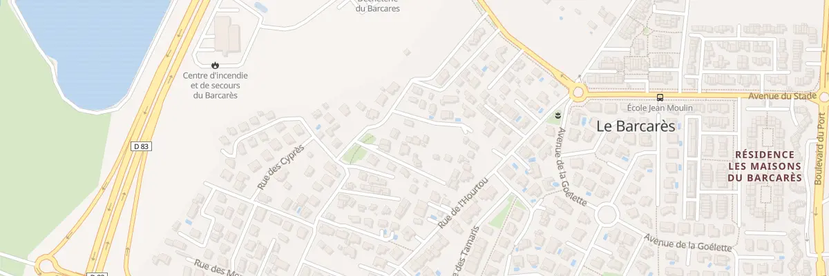 Plan du 4 Rue des Cactus au Barcarès