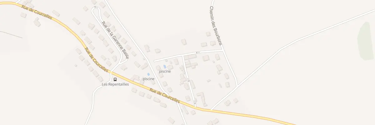 Plan du 12 Rue de Repentailles à Salins