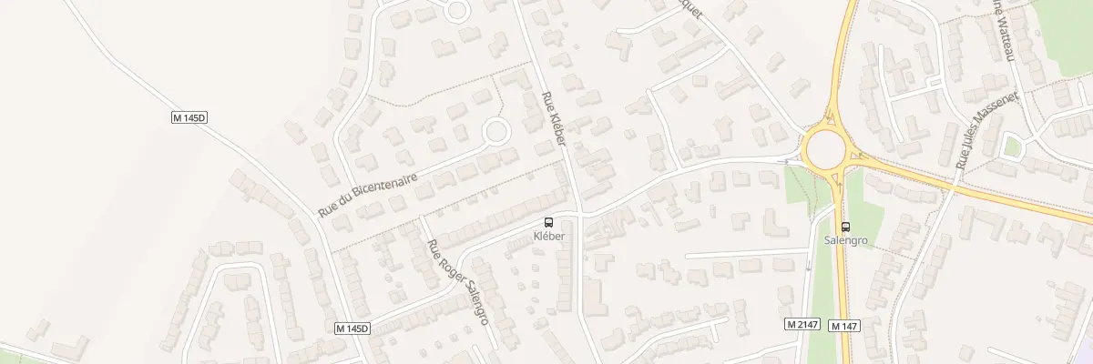 Plan du 132 Rue Roger Salengro à Wattignies