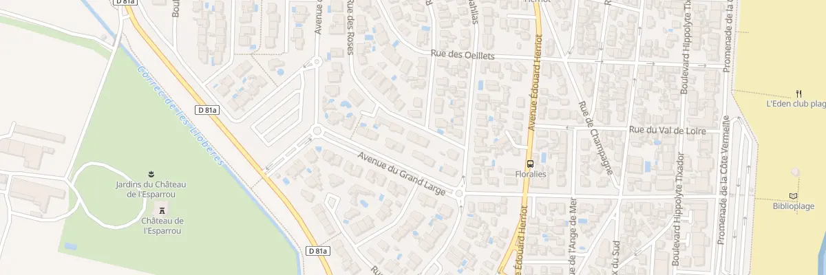 Plan du 70 Rue des Roses à Canet-en-Roussillon