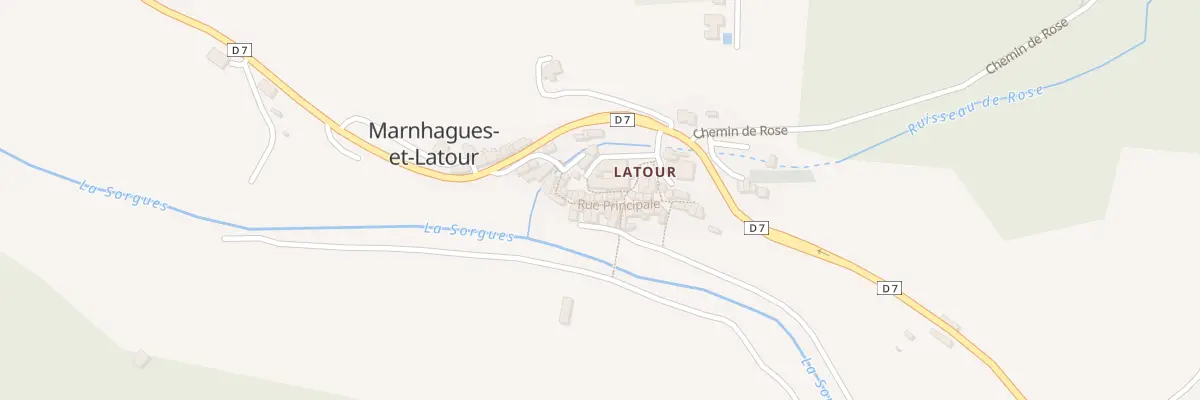 Plan du 5035 Latour à Marnhagues-et-Latour