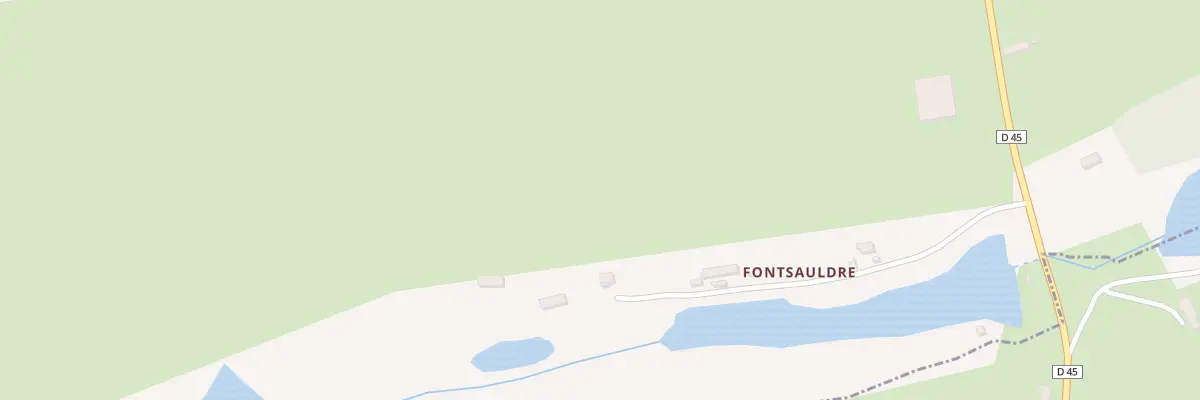 Plan du 117 Font Saudre à Mornay-sur-Allier