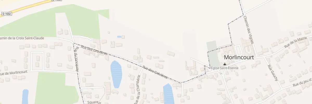 Plan du 180 Rue des Grévières à Noyon