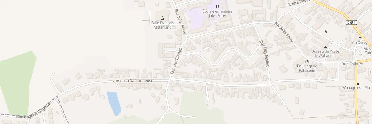 Plan du 21 Groupe Marcel Bertrand à Wahagnies