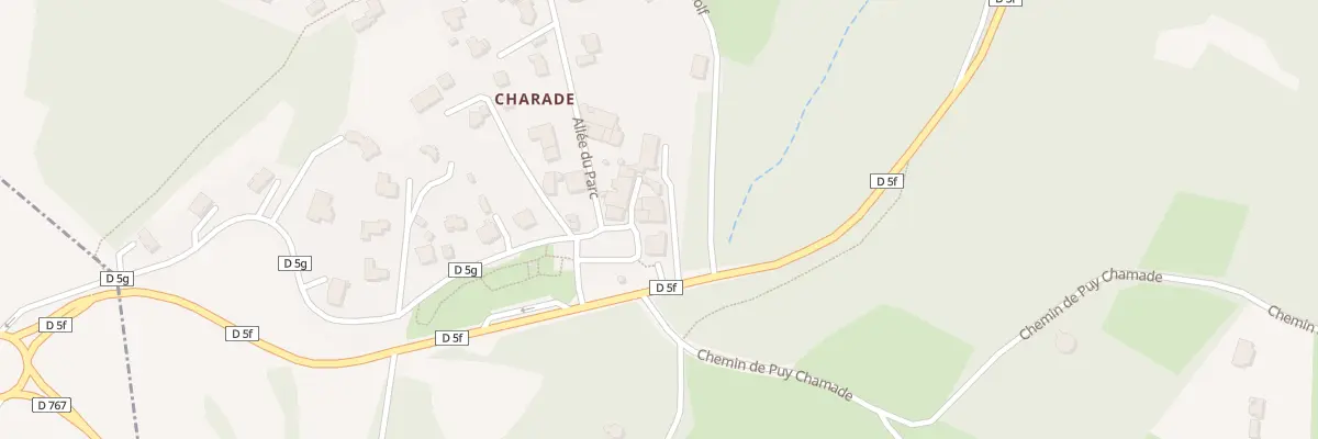Plan du 5003 Imp des Promeneurs Charade à Royat