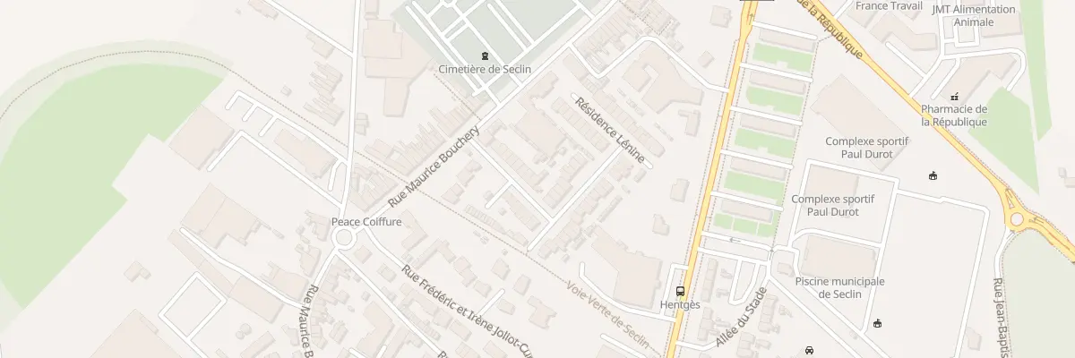 Plan du 15 Rue Groupe Lenine à Seclin