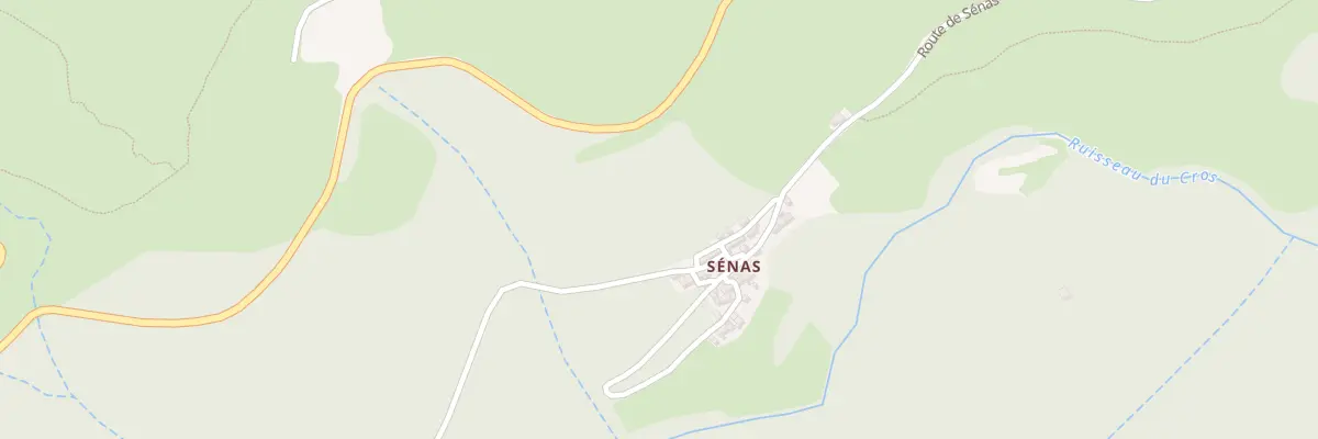 Plan du 5101 Senas à Rosis