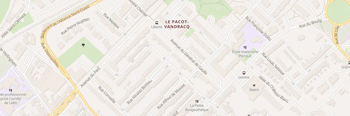 Plan du 31 Av du Général De Gaulle à Lambersart
