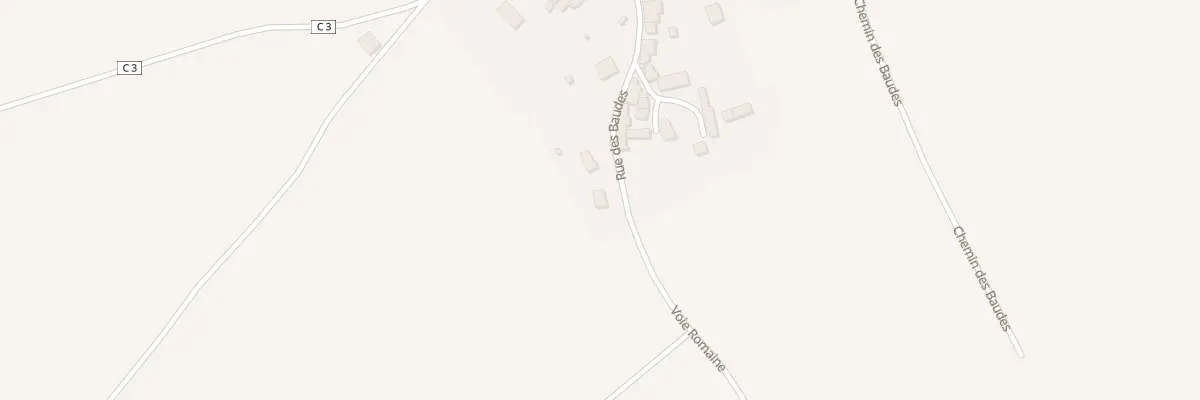 Plan du 14 Rue des Baudes à Pougny