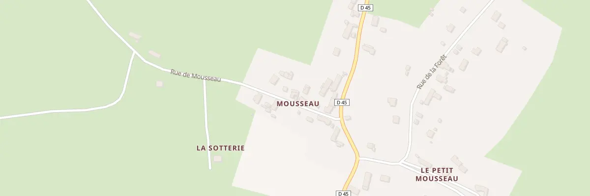 Plan du 13 Rue de Mousseau à Mornay-sur-Allier