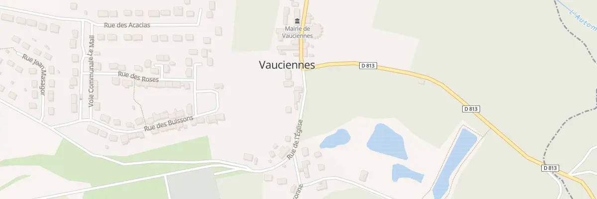 Plan du 8 Rue de l’Eglise à Vauciennes