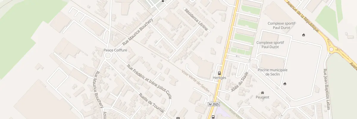 Plan du 16 Rue Groupe Lenine à Seclin
