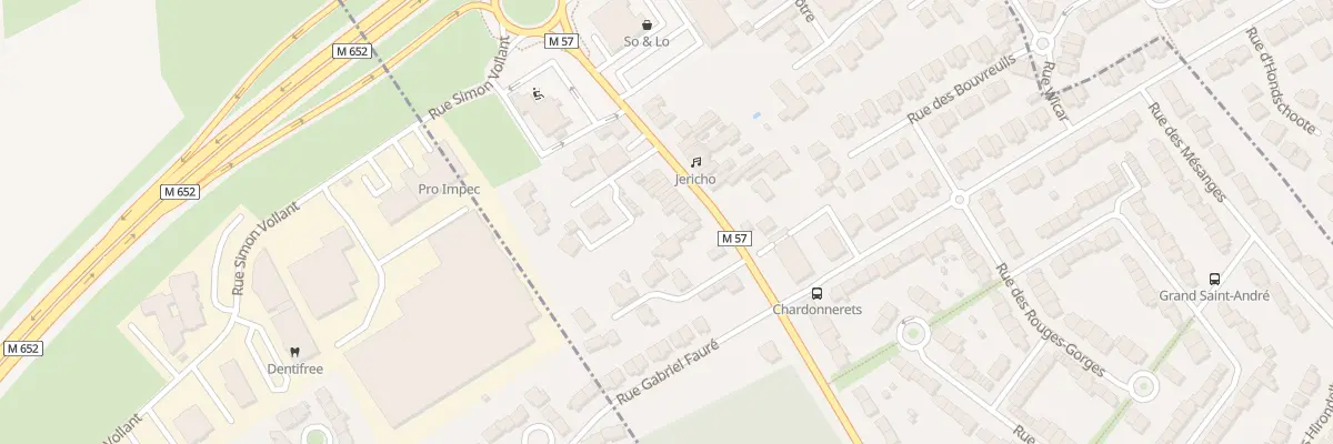 Plan du 383 Av du Marechal de Lattre à Saint-André-lez-Lille