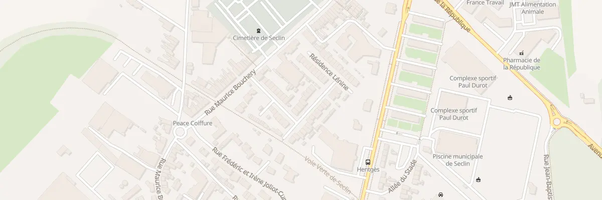 Plan du 23 Rue Groupe Lenine à Seclin