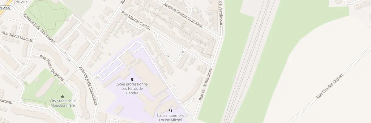 Plan du 5 Sq Andre Cateaux à Seclin