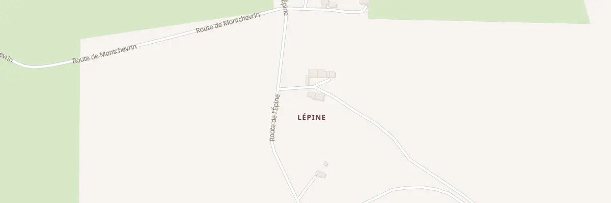 Plan du 6 Rte de l’Épine à Pouzy-Mésangy