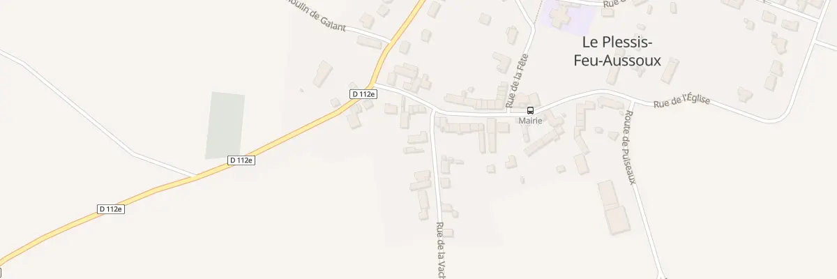 Plan du 2 Rue de la Vacherie au Plessis-Feu-Aussoux