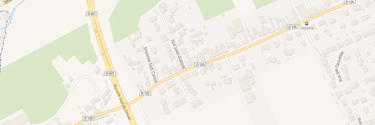 Plan du 296 Rue Charles Behague à Cuincy