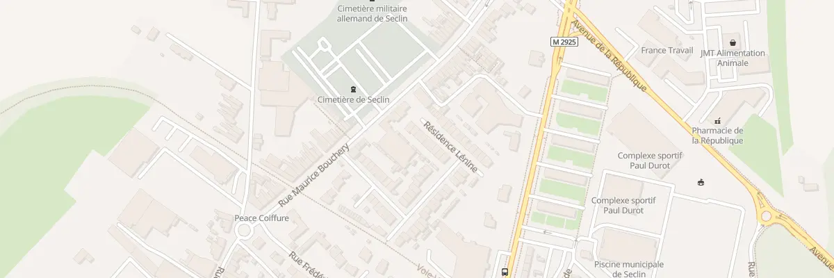 Plan du 45 Rue Groupe Lenine à Seclin