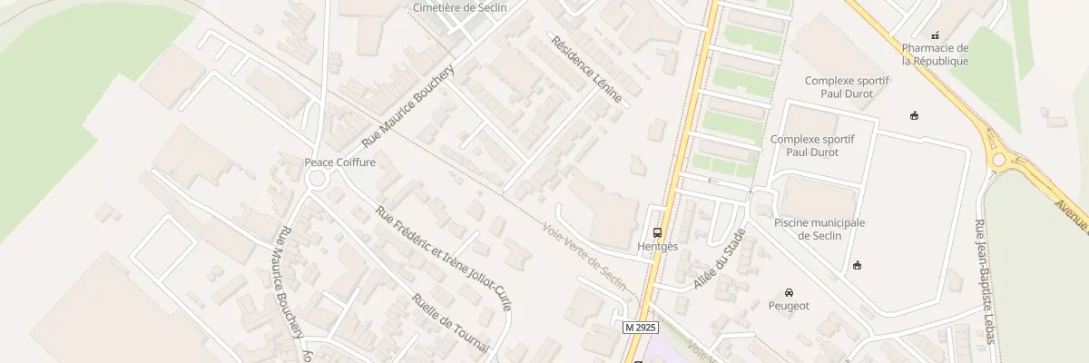 Plan du 20 Rue Groupe Lenine à Seclin