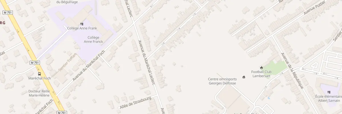 Plan du 131 Av Marceau à Lambersart