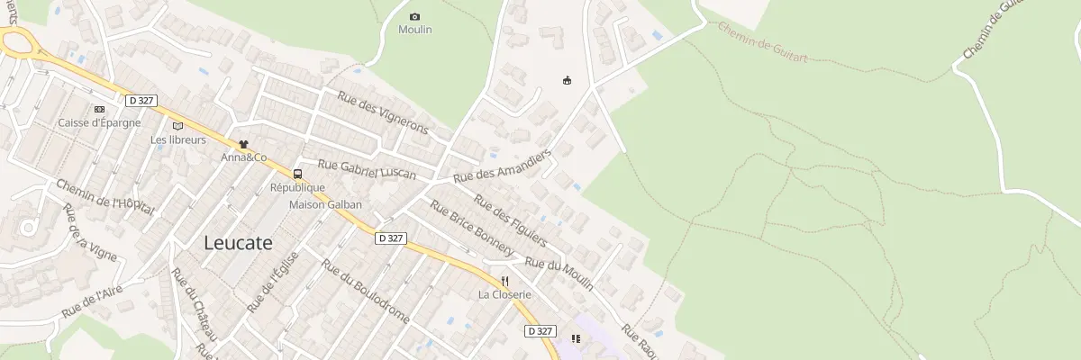 Plan du 10B Rue des Amandiers à Leucate