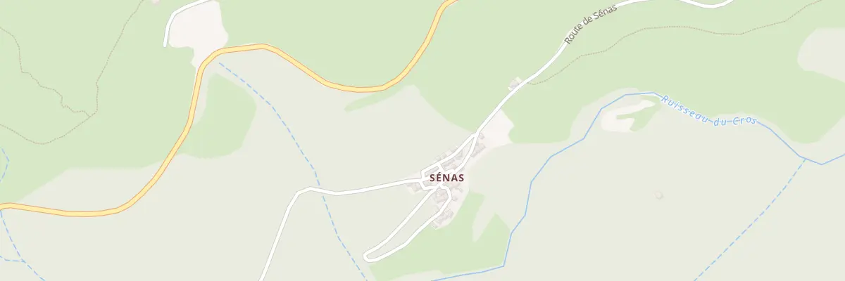 Plan du 5276 Senas à Rosis