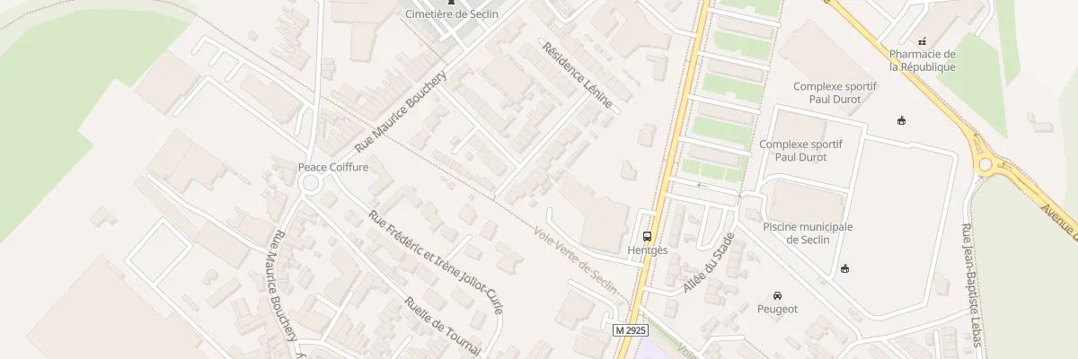 Plan du 22 Rue Groupe Lenine à Seclin