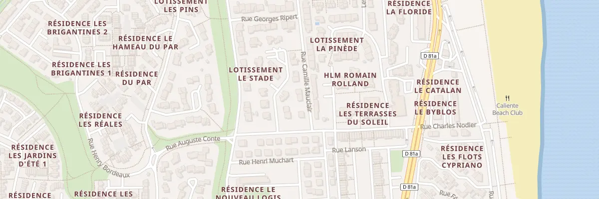 Plan du 3A Rue Camille Mauclair à Saint-Cyprien