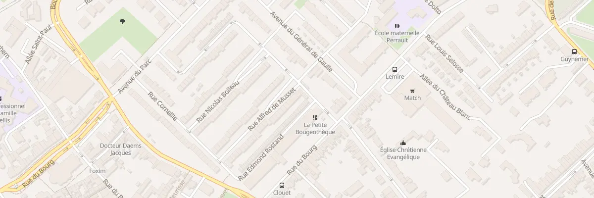 Plan du 48 Rue Alfred De Musset à Lambersart