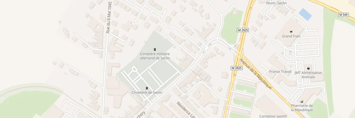 Plan du 127 Rue Maurice Bouchery à Seclin