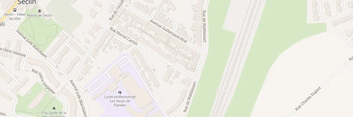 Plan du 47 Rue Marcel Cachin à Seclin