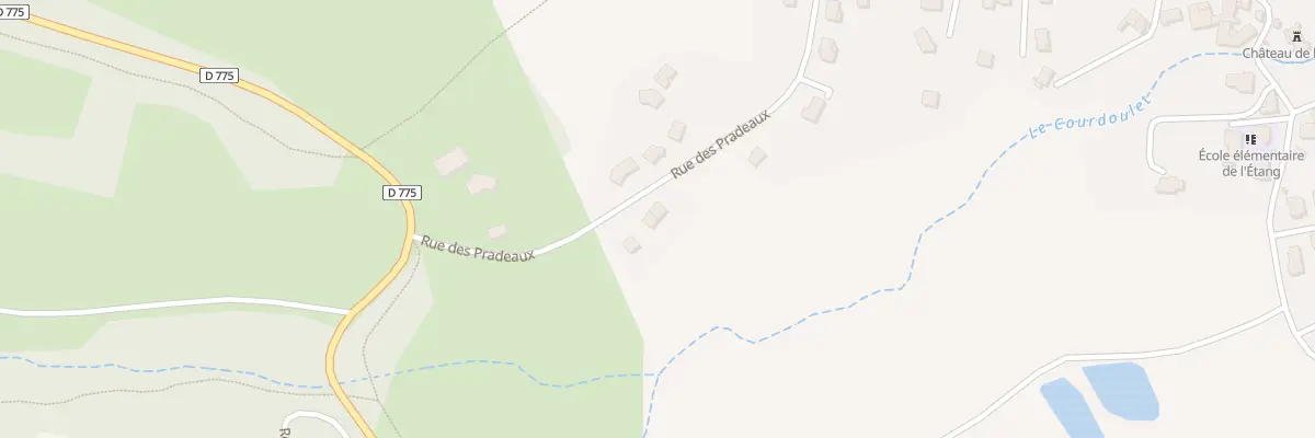Plan du 31 Rue des Pradeaux à Chanat-la-Mouteyre