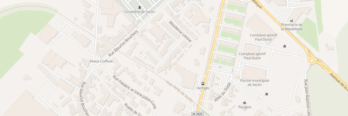 Plan du 30 Rue Groupe Lenine à Seclin