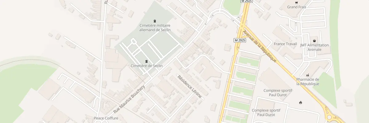 Plan du 134 Rue Maurice Bouchery à Seclin