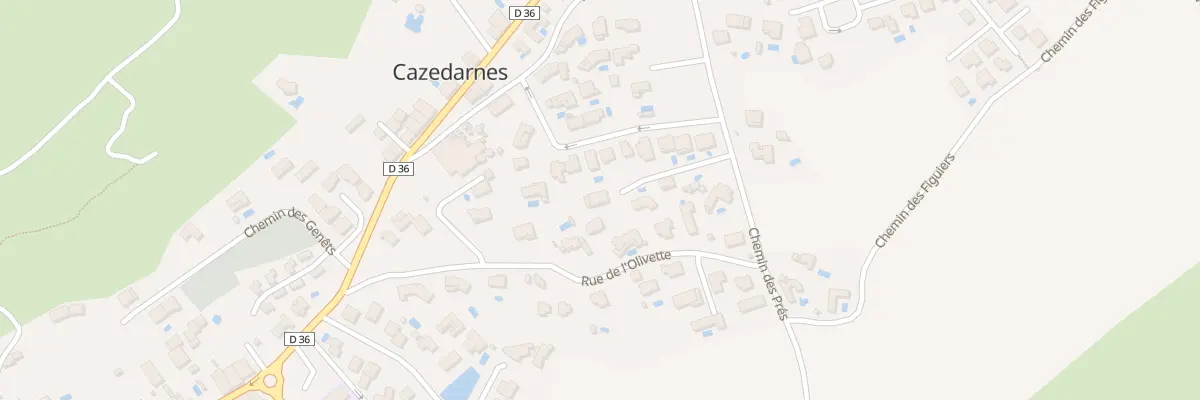 Plan du 24 Che des Prés à Cazedarnes