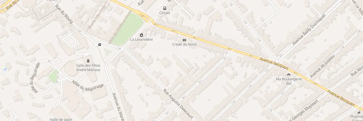 Plan du 199 Av Becquart à Lambersart
