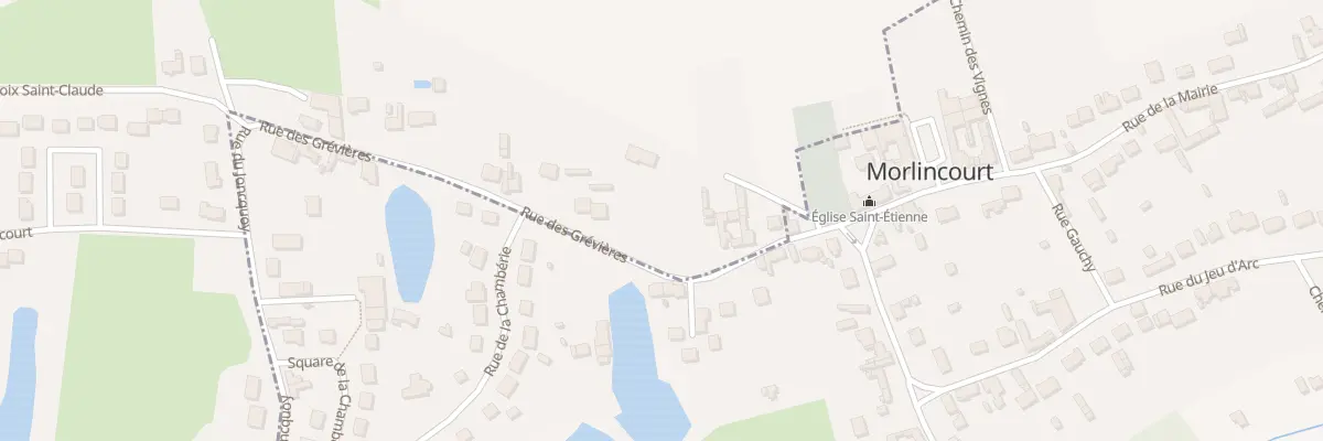 Plan du 285 Rue des Grévières à Noyon