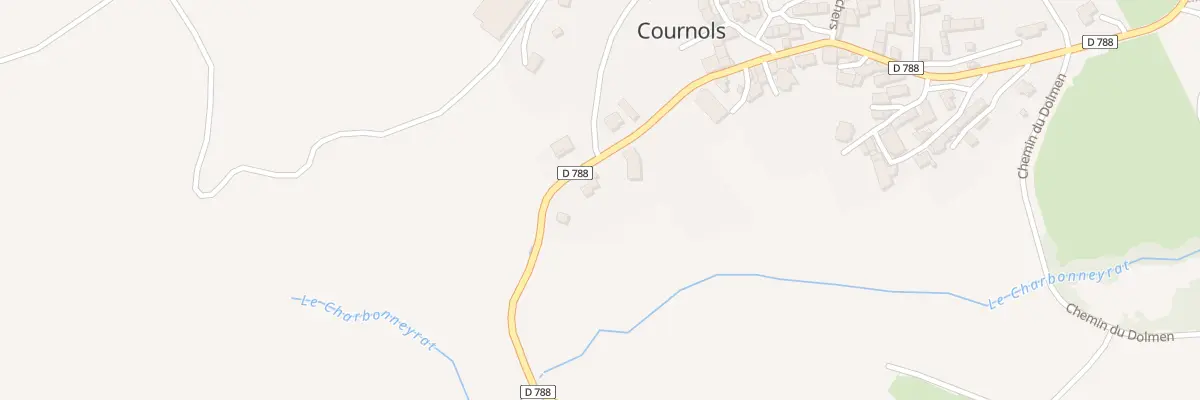 Plan du 577 Rue des Lavoirs Le Bourg à Cournols