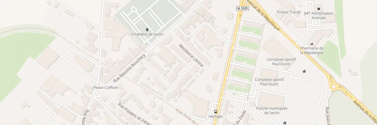 Plan du 33 Rue Groupe Lenine à Seclin