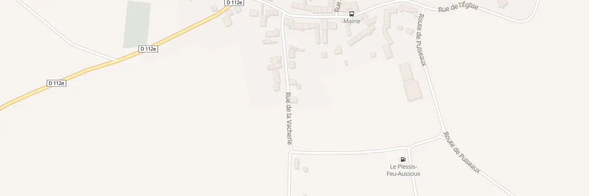 Plan du 9 Rue de la Vacherie au Plessis-Feu-Aussoux